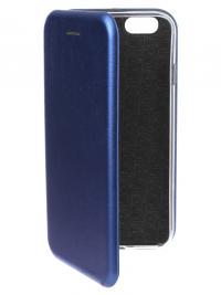 Аксессуар Чехол Innovation для APPLE iPhone 6 / 6S Book Silicone Magnetic Blue 14711
