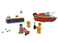 Конструктор Lego City Пожар в порту 97 дет. 60213