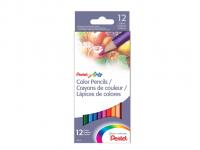 Карандаши цветные Pentel Colour Pencils 12 цветов CB8-12