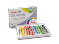 Пастель масляная Pentel Arts Oil Pastels 12 цветов PHN4-12