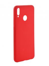 Аксессуар Чехол для Honor 8X LuxCase Soft Touch Premium LS Red 69003