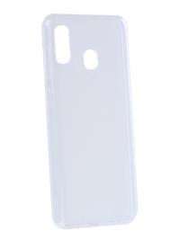 Аксессуар Чехол Zibelino для Samsung Galaxy A20 A205 2019 Ultra Thin Case Transparent ZUTC-SAM-A205-WHT