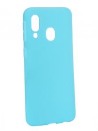 Аксессуар Чехол Zibelino для Samsung Galaxy A40 A405 2019 Soft Matte Turquoise ZSM-SAM-A40-TQS