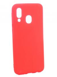 Аксессуар Чехол Zibelino для Samsung Galaxy A40 A405 2019 Soft Matte Red ZSM-SAM-A40-RED