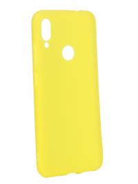 Аксессуар Чехол Zibelino для Xiaomi Redmi Note 7 2019 Soft Matte Yellow ZSM-XIA-RDM-NOT7-YEL