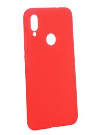 Аксессуар Чехол Zibelino для Xiaomi Redmi Note 7 2019 Soft Matte Red ZSM-XIA-RDM-NOT7-RED