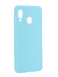Аксессуар Чехол Neypo для Samsung Galaxy A20 2019 Soft Matte Silicone Turquoise NST11552