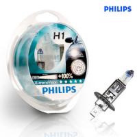 Лампа Philips Xtreme Vision H1 55W 3350K 12258XVS2 (2 штуки)