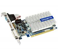 Видеокарта GigaByte GeForce 210 520Mhz PCI-E 2.0 1024Mb 1200Mhz 64 bit DVI HDMI HDCP GV-N210SL-1GI