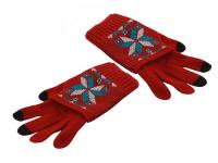 Теплые перчатки для сенсорных дисплеев Harsika J101 р.42.3 Red