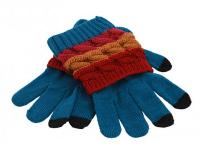 Теплые перчатки для сенсорных дисплеев Harsika J104-43.3 Blue-Green