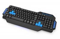 Клавиатура e-blue Mazer Type-X EKM072BKR Black USB