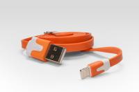 Аксессуар iQFuture Lightning to USB Cable for iPhone 5/iPod Touch 5th/iPod Nano 7th/iPad 4/iPad mini IQ-AC01 Orange